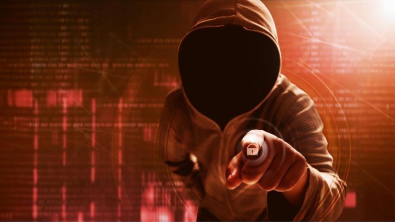 Hacker ukazuje na tebe